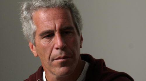 Gold Statue Of Convicted Sex Offender Jeffrey Epstein Appears In