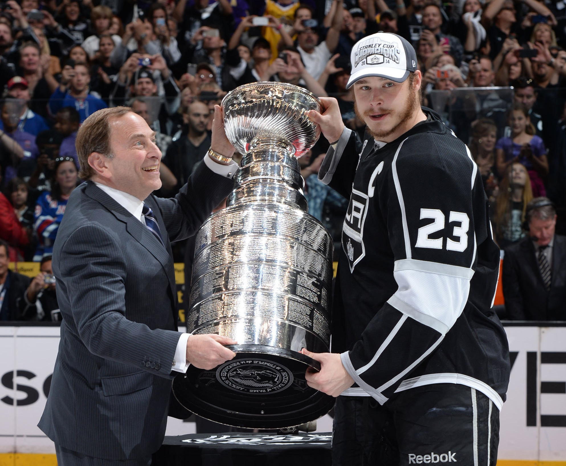 From MSG stands to NHL throne, hockey always king for Gary Bettman ...