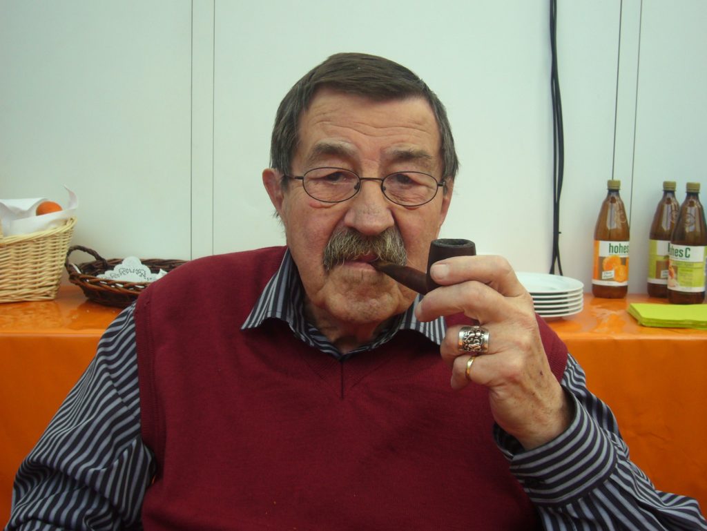 German author Gunter Grass, who died Monday, created a stir when he confessed to having served in the SS.(Wikimedia Commons)