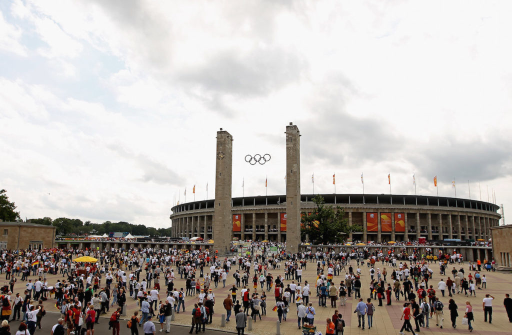 The Berlin Olympiastadion was originally built for the 1936 Olympic Games. (Scott Heavey/Getty Images)