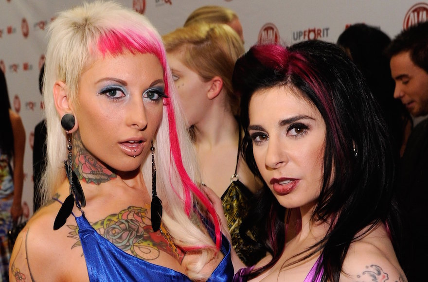 Israeli Porn Actress - Jewish porn star Joanna Angel says James Deen made her fear for her safety  - Jewish Telegraphic Agency