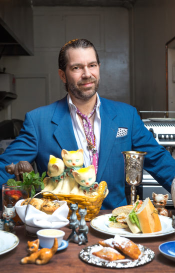 Richard Kimmel, the owner of Jewish-soul food venues Kitty's Canteen and Kitty's-a-Go-Go in Manhattan. (Courtesy of Richard Kimmel) 