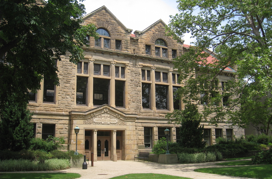 The Carnegie Building on the Oberlin College campus, Oberlin, Ohio (Wikimedia Commons)