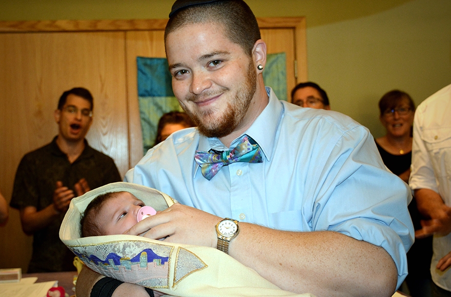 Jewish transgender man gives birth and embraces life as a single 'abba...
