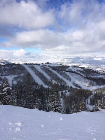 Park City Mountain in Utah, where America's only kosher slopeside restaurant is located, is also the nation's largest ski area, at 7,300 acres. (Uriel Heilman)