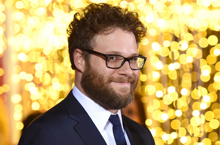 Seth Rogen attending the premiere of 'The Night Before' in Los Angeles, California, Nov. 18, 2015. (Jason Merritt/Getty Images)