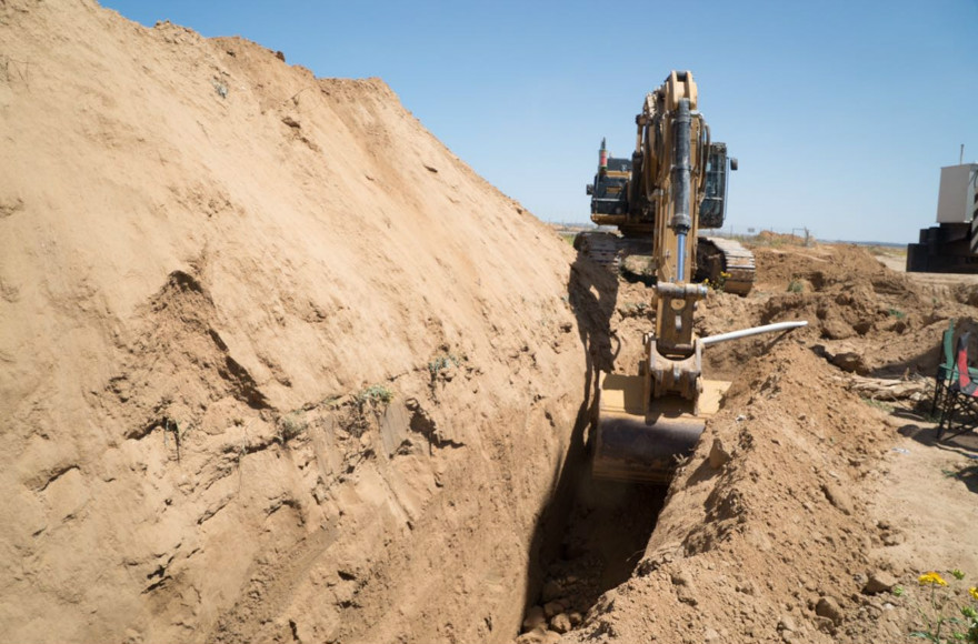 The Israel Defense Forces uncovers a terror tunnel running from the southern Gaza Strip to Israel on May 5, 2016. (Photo courtesy of the Israel Defense Forces)