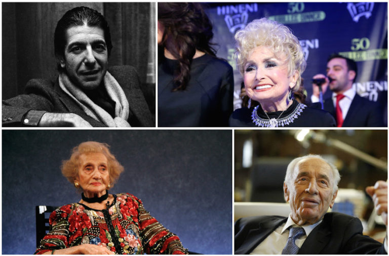 12 inspiring Jews who died in 2016 - Jewish Telegraphic Agency