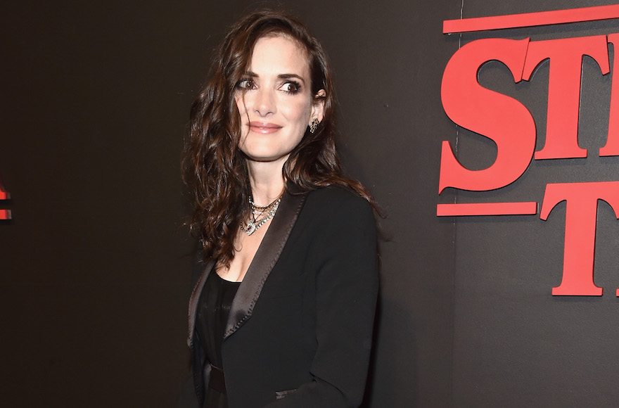Winona Ryder attending the Premiere of Netflix's "Stranger Things" at in Los Angeles, Cali., July 11, 2016. (Alberto E. Rodriguez/Getty Images)