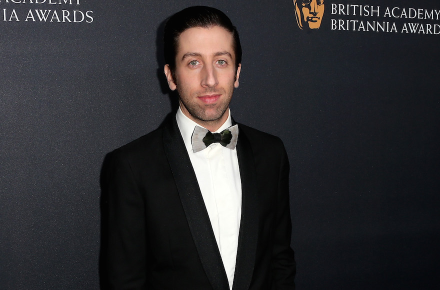 Simon Helberg attending the 2016 AMD British Academy Britannia Awards in Beverly Hills, Cali., Oct. 28, 2016. (Frederick M. Brown/Getty Images)