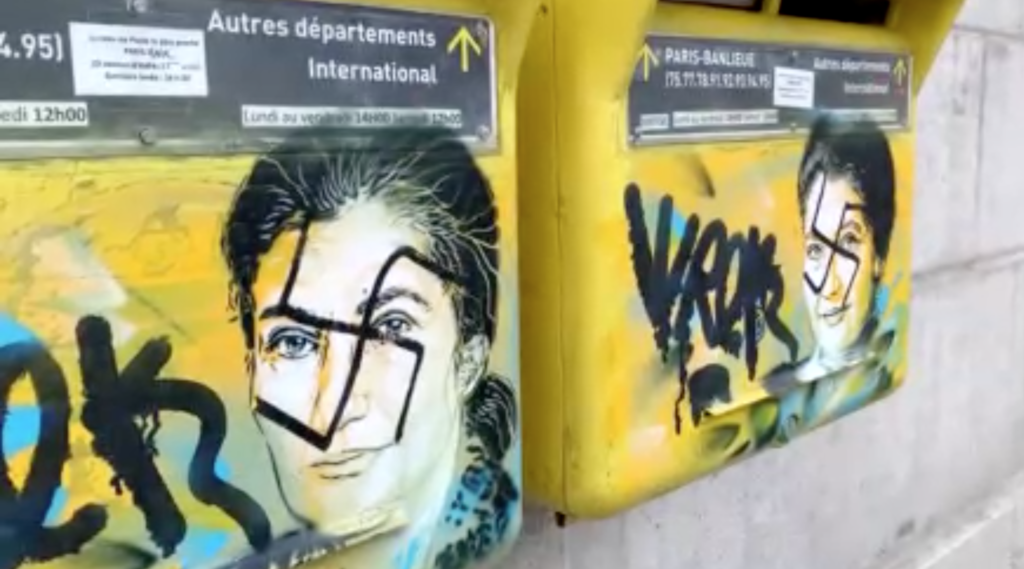 Swastikas And Anti-Semitic Graffiti Found In Paris For 2nd Time In 3 ...