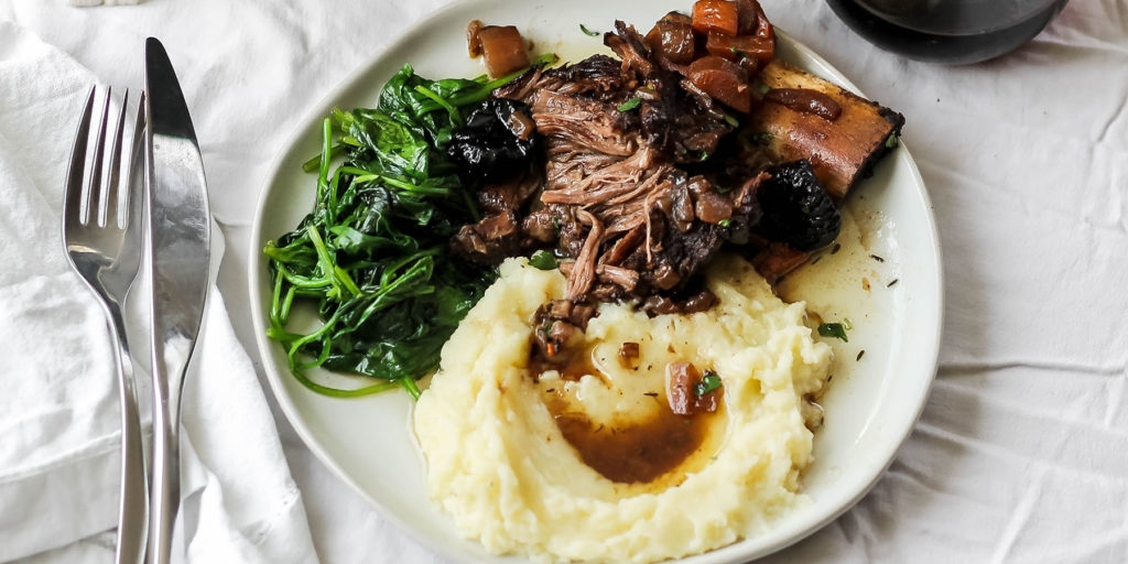 Want something decadent? Try this Red Wine Braised Short Ribs with ...