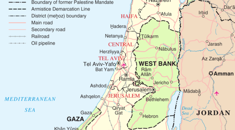 Netanyahu S Promise To Annex The West Bank Settlements Explained   West Bank 768x427 