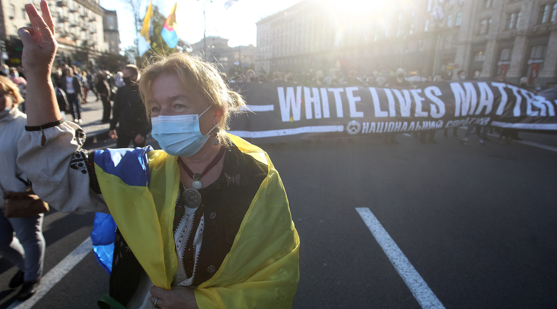 Nationalist Marchers In Kyiv Say Ukraine Is Under Occupation By Jewish Clan Jewish 