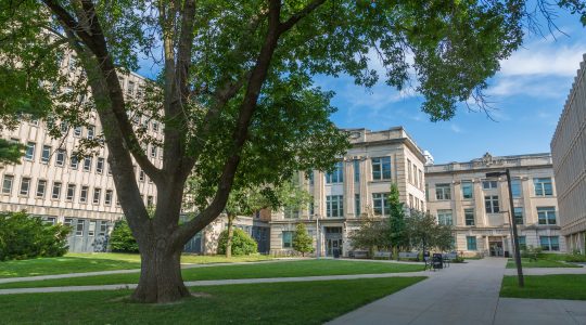 A view of the University of Iowa campus. (Wikimedia Commons)