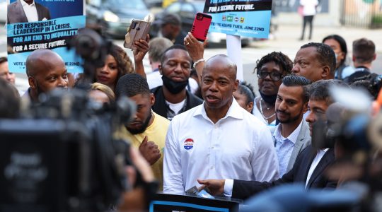 New York Mayoral Candidate Eric Adams Votes In Primary