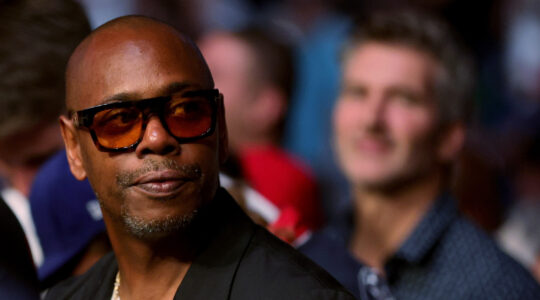 Dave Chappelle at a UFC fight