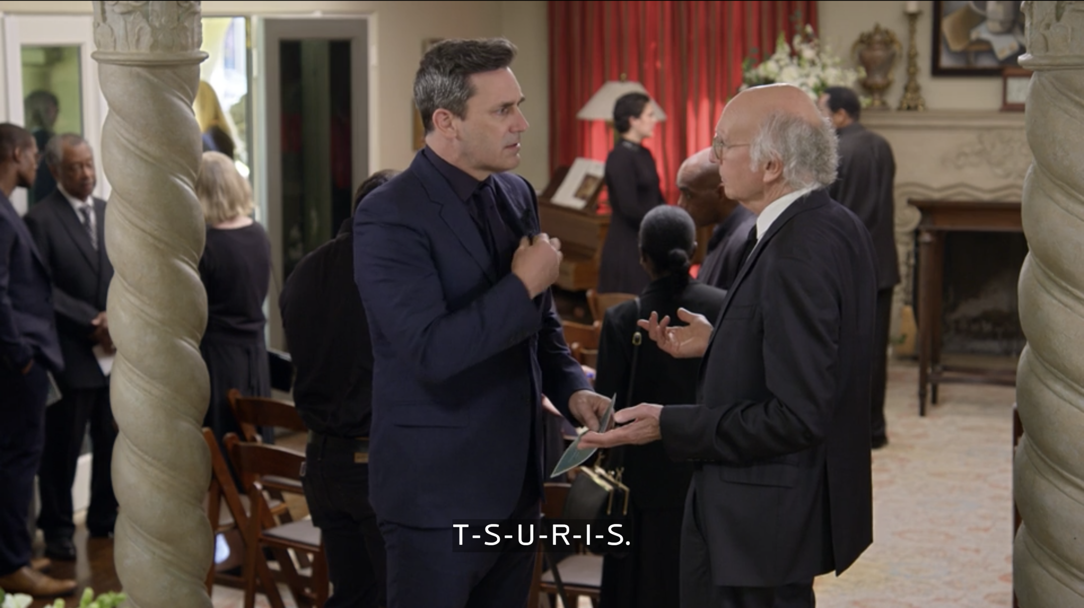 Larry David gives Jon Hamm a Yiddish lesson in very Jewish start to new  season of Curb Your Enthusiasm - Jewish Telegraphic Agency