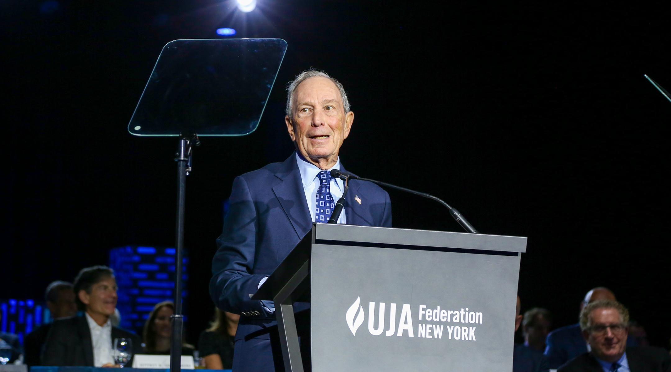 At UJAFederation's Wall Street Dinner, held under the shadow of COVID