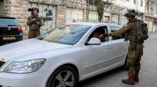 West Bank checkpoint