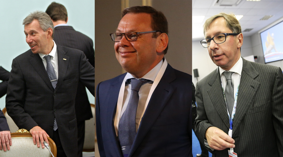 German Khan, Mikhail Fridman and Petr Aven