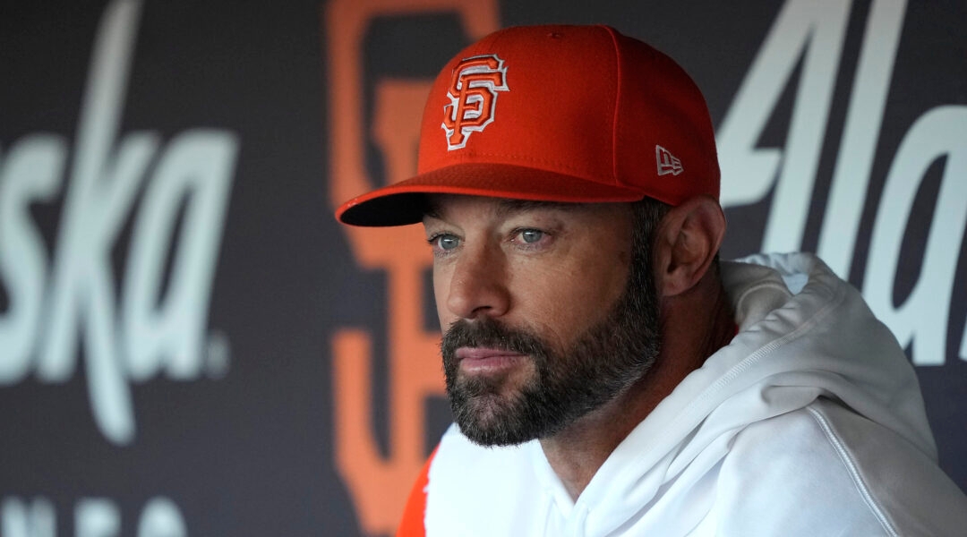 Gabe Kapler in dugout