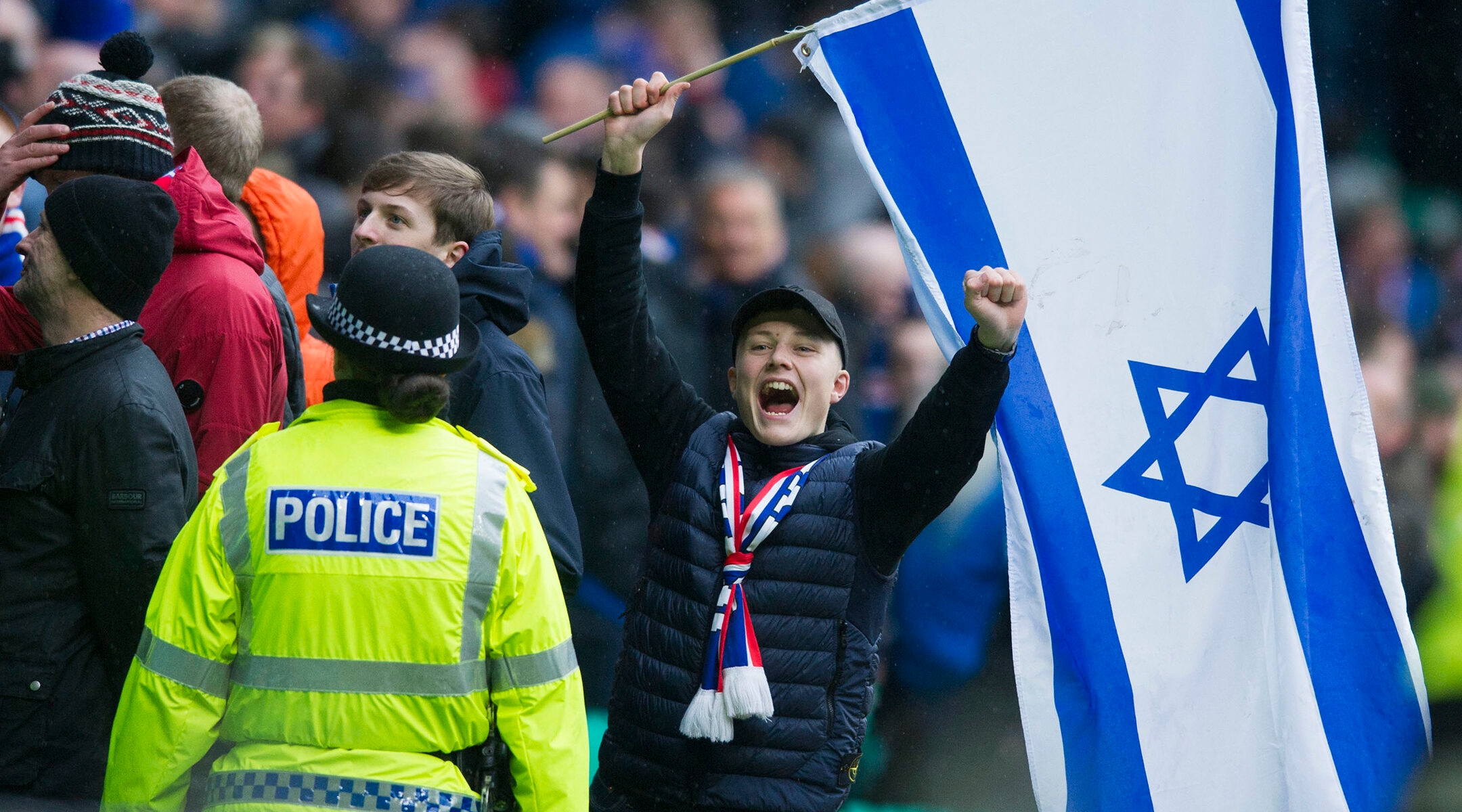 Why Scotland's soccer rivalry features Israeli vs. Palestinian flags - Jewish Agency