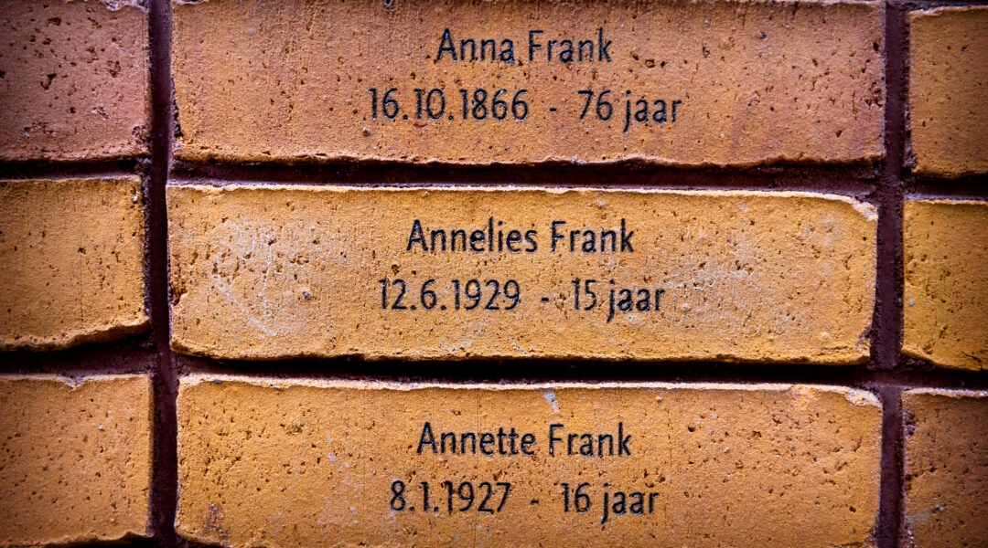 How The Holocaust Is Remembered In The Land Of Anne Frank - Jewish ...