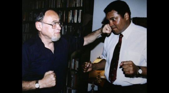 Jerry Izenberg and Muhammad Ali