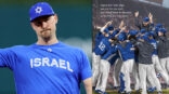 Ryan Lavarnway of Team Israel poses for a photo during the Team News  Photo - Getty Images