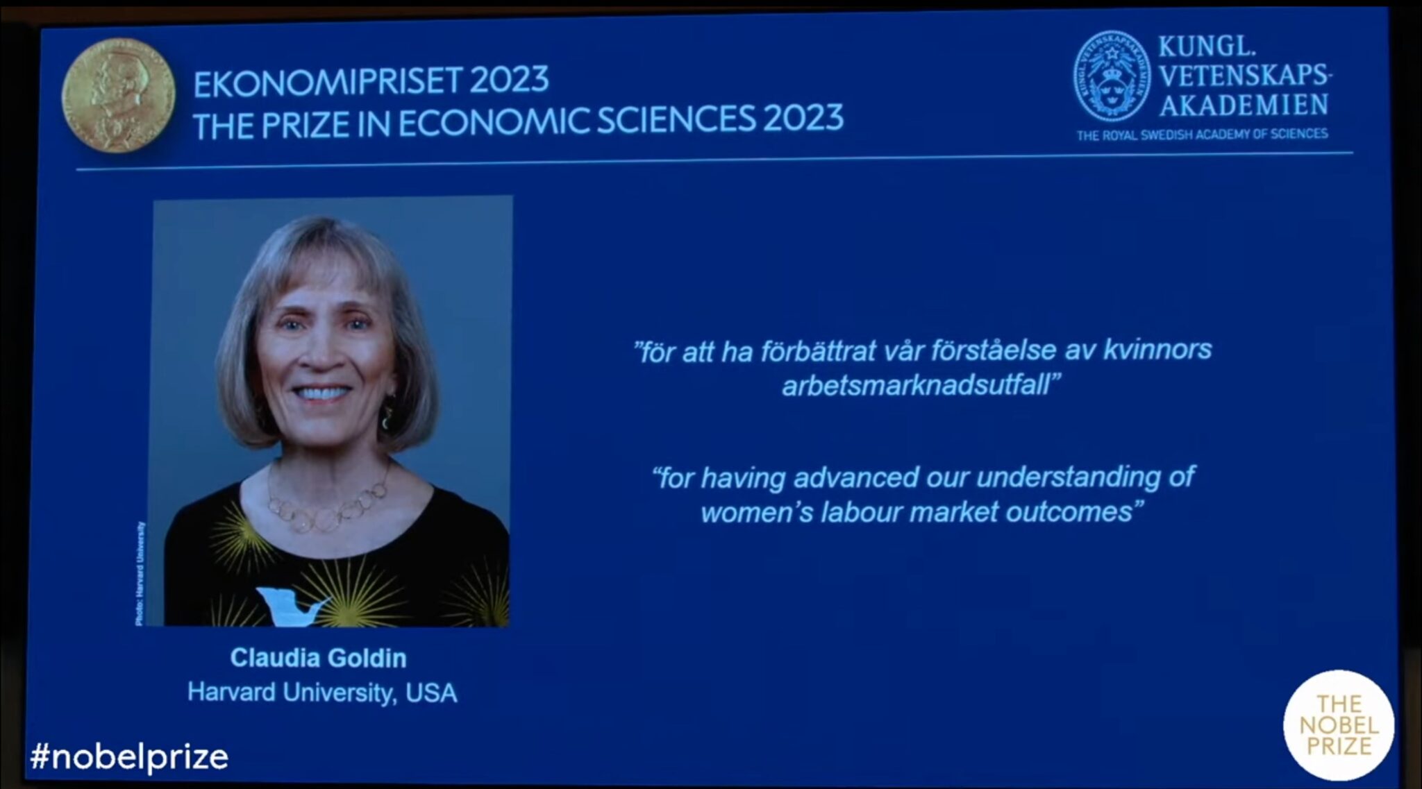 Economics Nobel Awarded To Claudia Goldin For Work On Women In The Labor Market Jewish