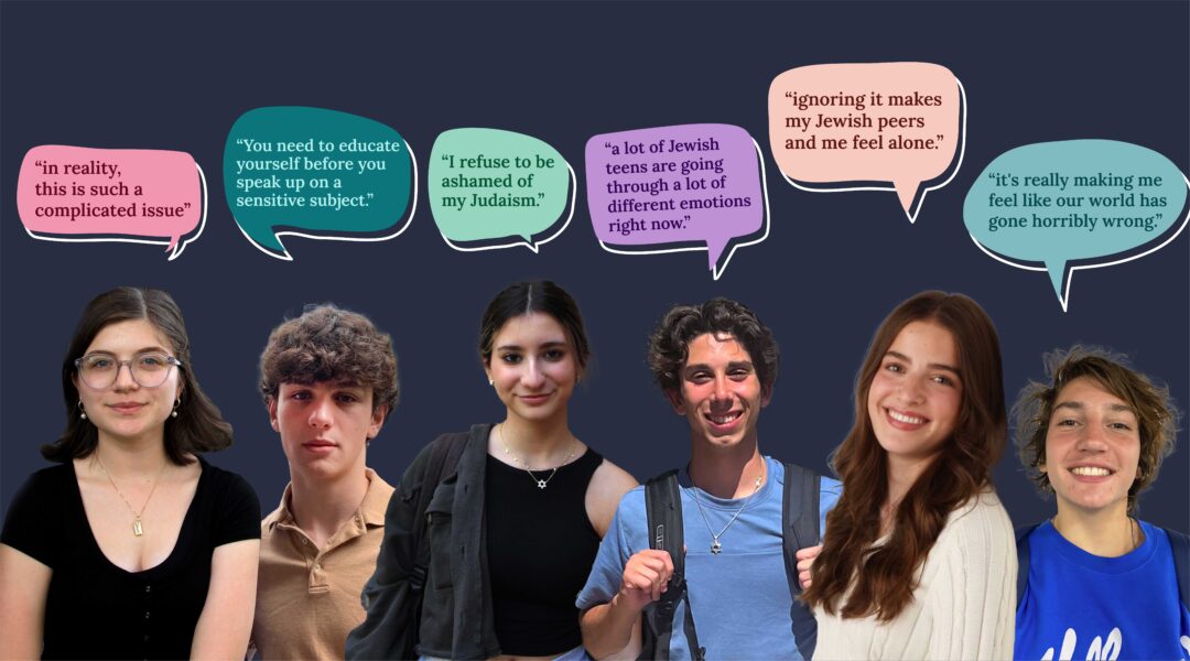 Sad, Scared, Proud, Alone: How US Jewish Teens Are Feeling Amid The ...