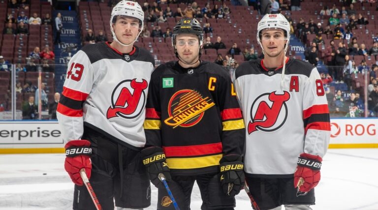 Jewish brothers Jack, Luke and Quinn Hughes become first siblings to ...