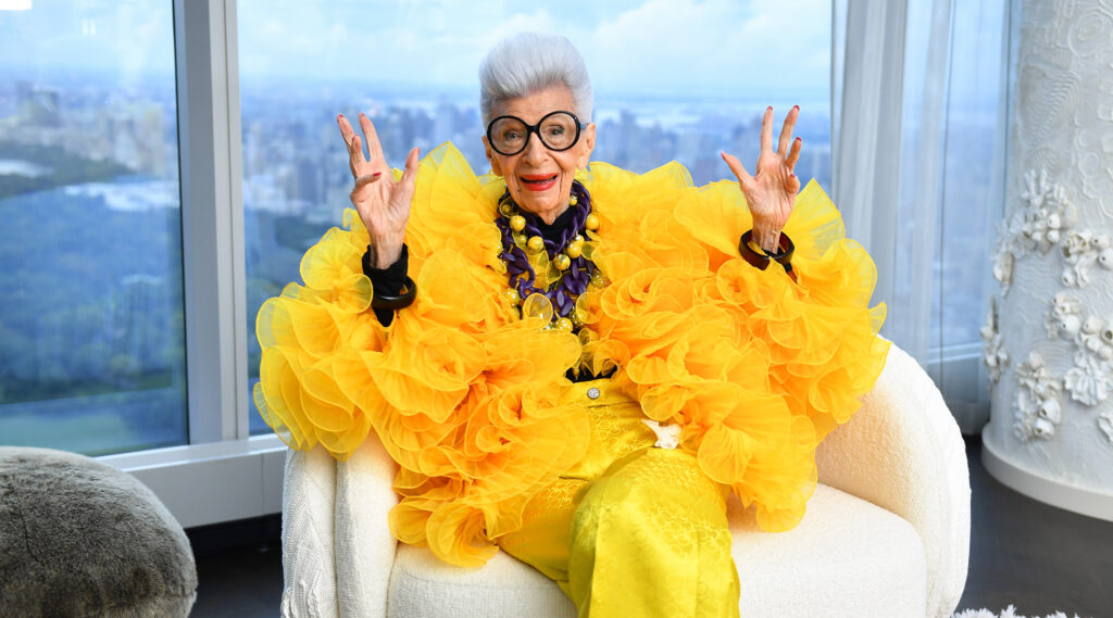 Iris Apfel.