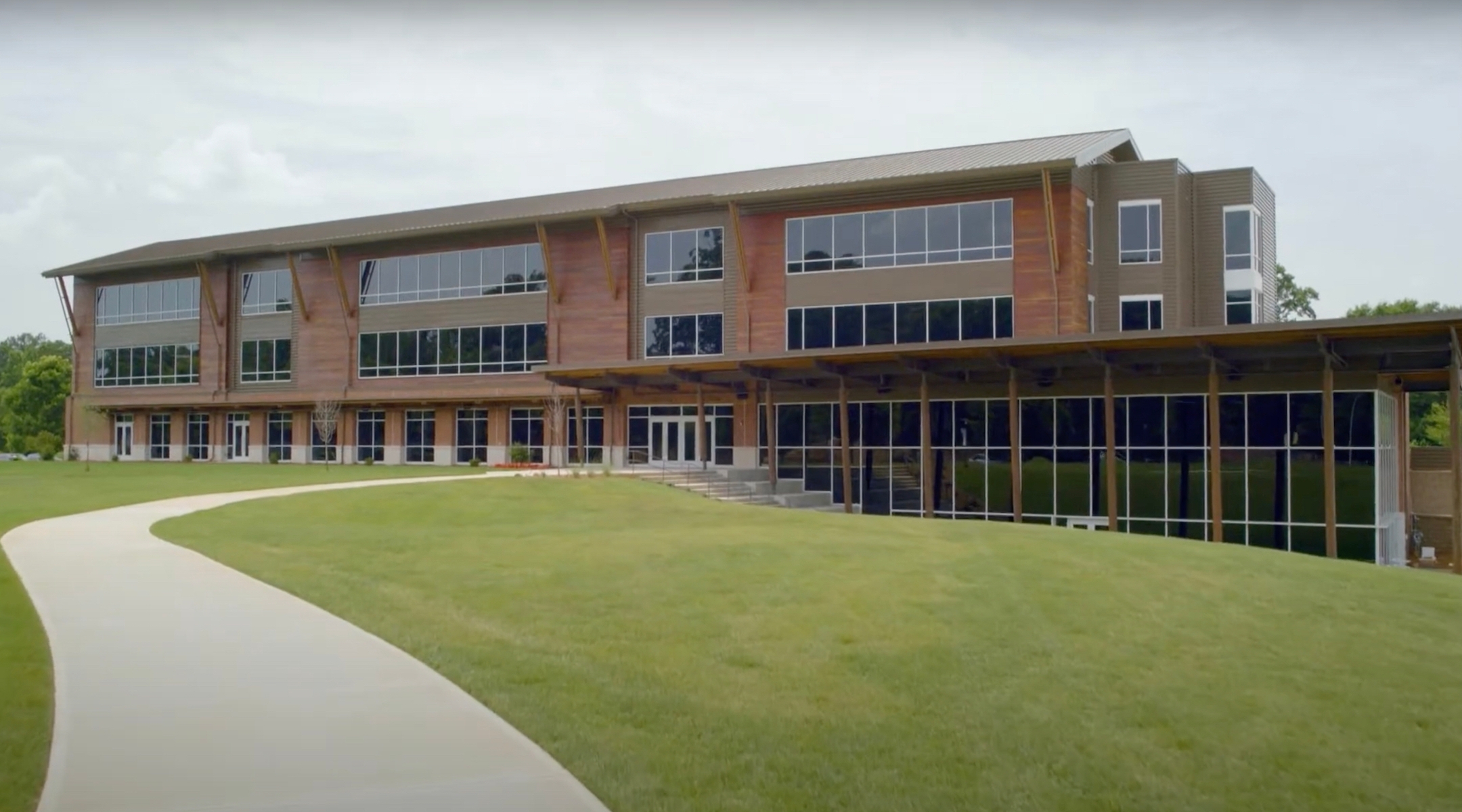 Exterior of a school