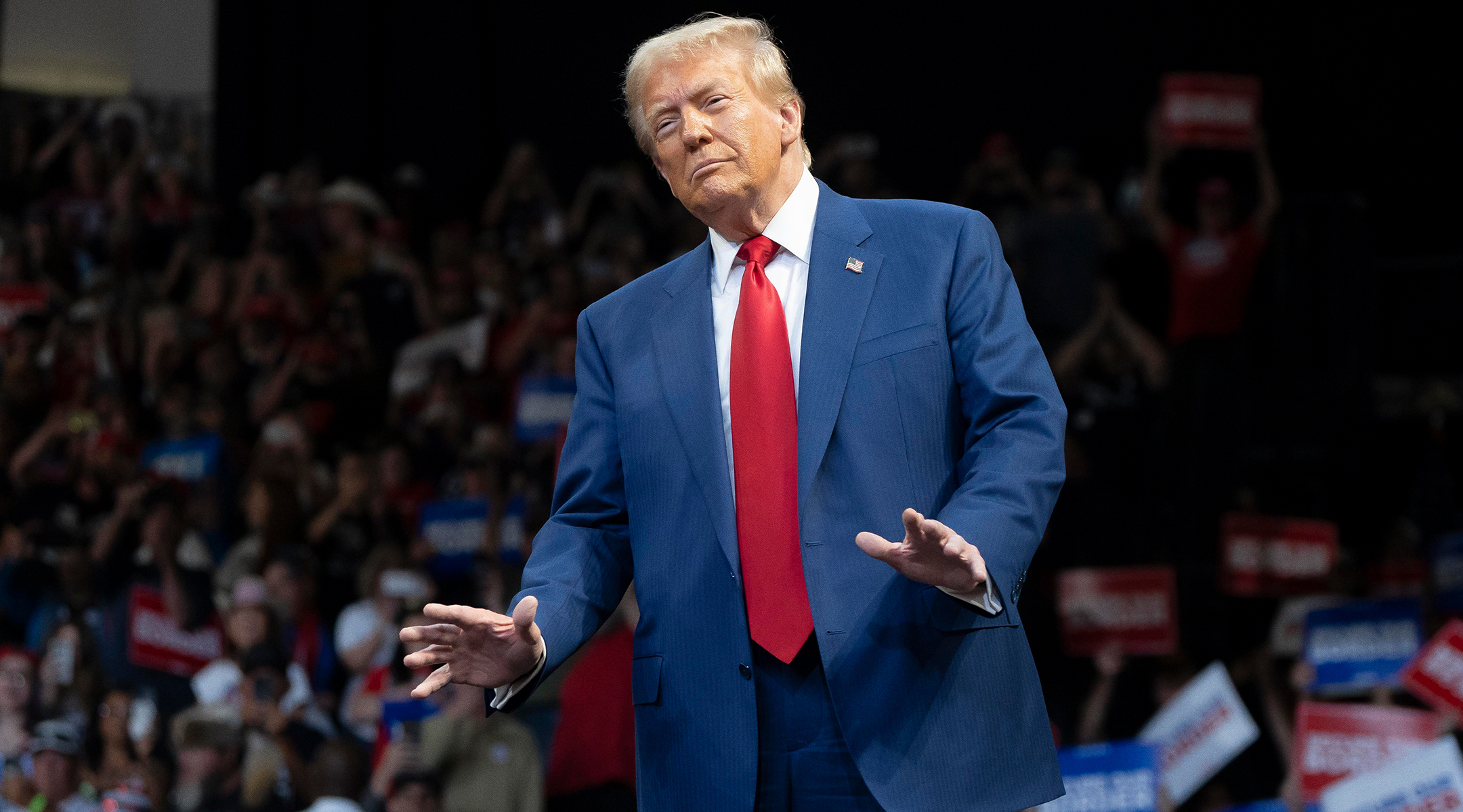 At Trump’s Madison Square Garden rally, Jewish supporters share stage with those accused of antisemitism