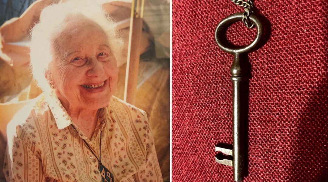 Marianne Bern and a key