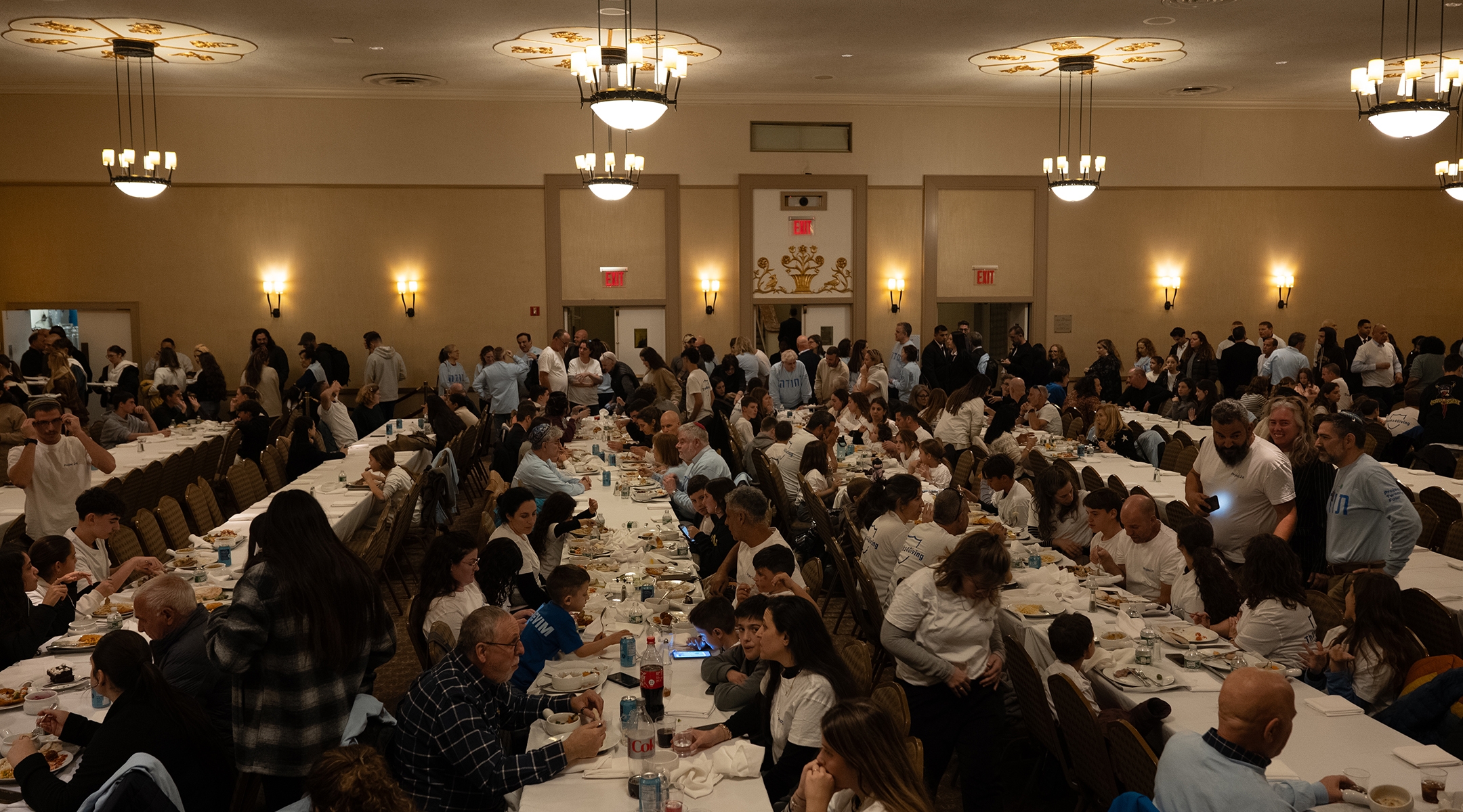 Amid their return to kibbutzes ravaged by Hamas, 400 Israelis head to NYC for a brief respite