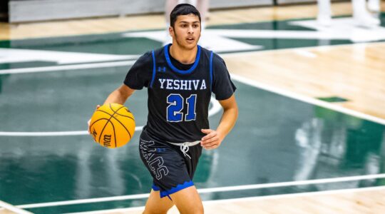 Zevi Samet is a star of the Yeshiva University Maccabees men's basketball team.