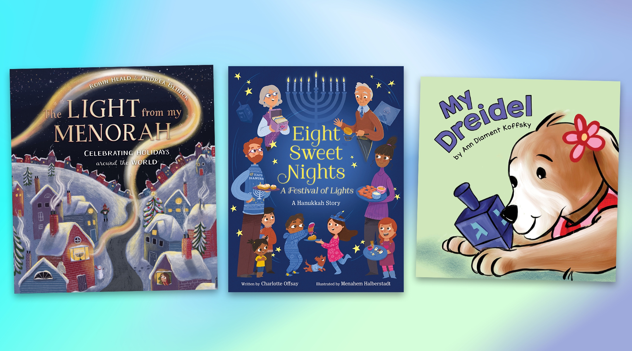 New children's books for Hanukkah channel 2024's unusual Christmas