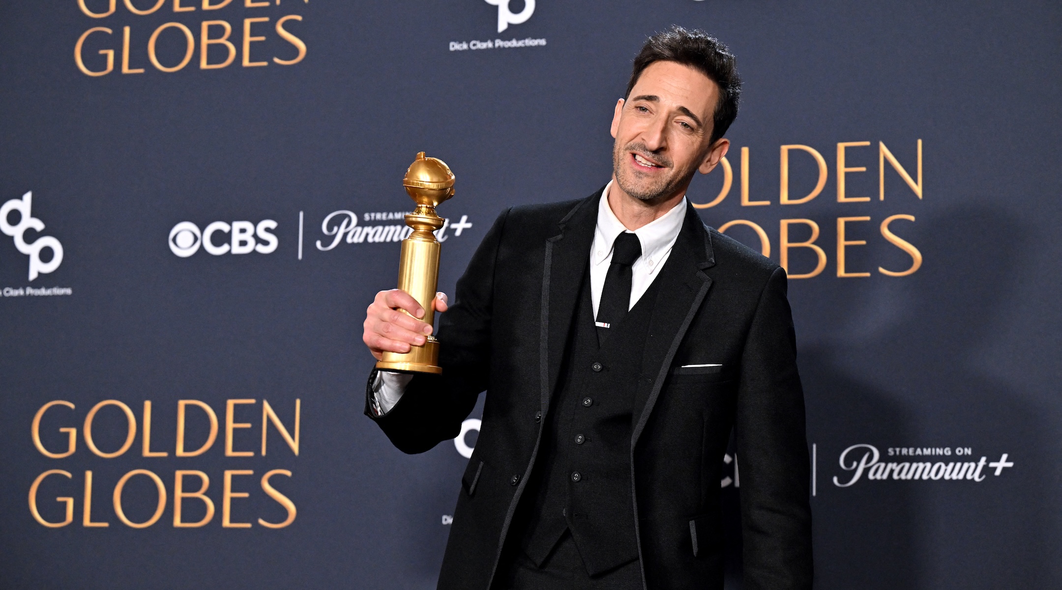 ‘The Brutalist,’ Adrien Brody and Kieran Culkin win at Golden Globes