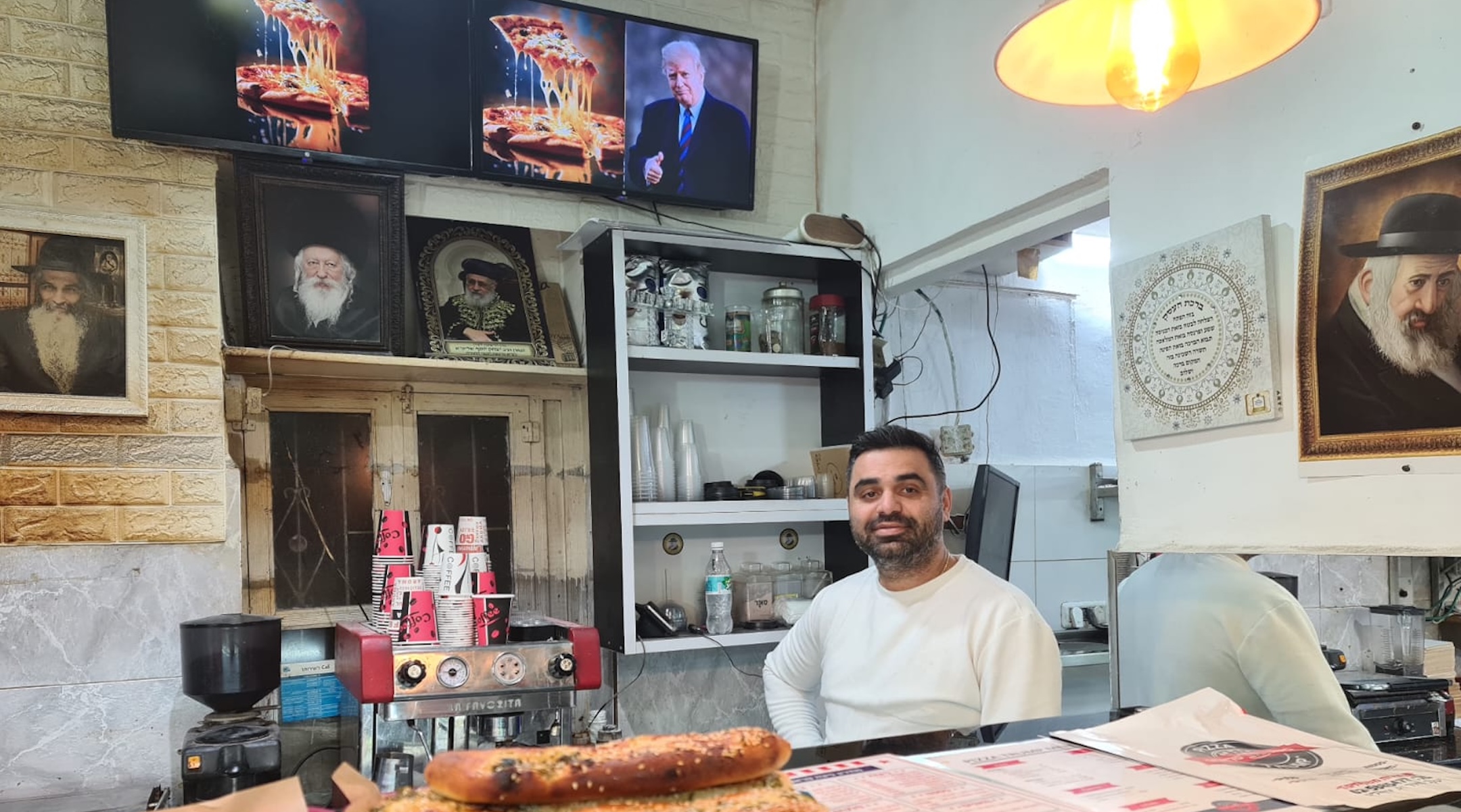 This Jerusalem pizzeria renamed itself after Donald Trump to please American customers