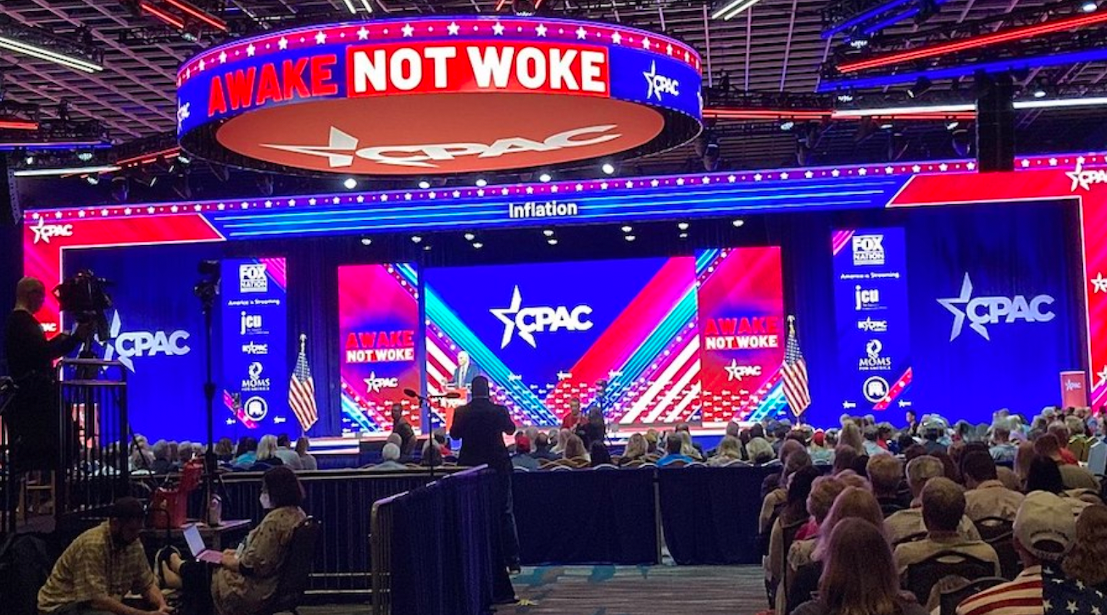 "Awake Not Woke" at CPAC